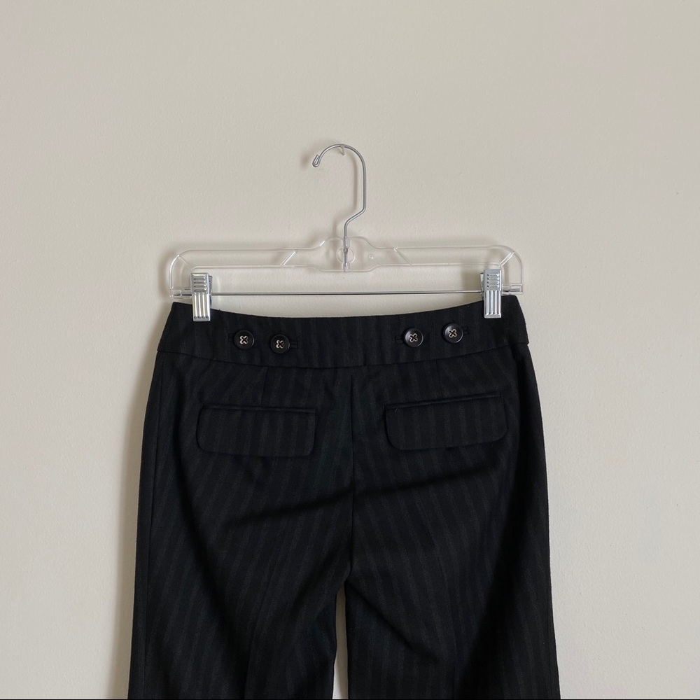 Anthropologie | Cartonnier Black Pinstripe Trouser - Picture 9 of 12